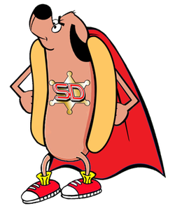 Lil J Super Dog character